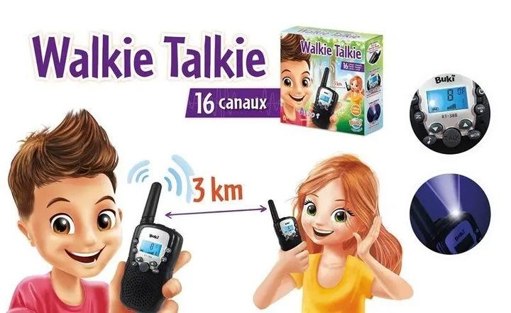 Buki - Walkie Talkie Dla Dzieci - Krótkofalówka - Zasięg 3 Km