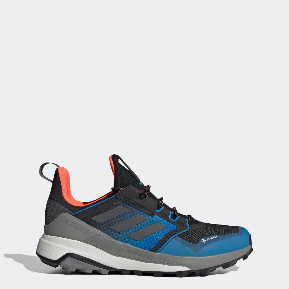 

Adidas Мужские походные кроссовки adidas Terrex Trailmaker GORE TEX core черный серый шесть турбо