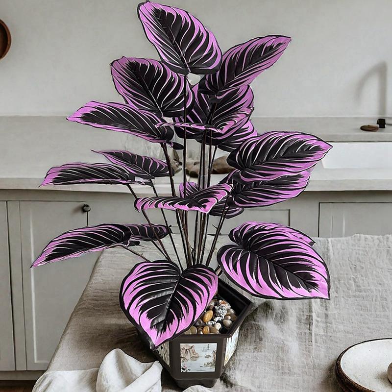 Artificial Green Plants Shrubs Stems Home Garden Indoor Outdoor Decor