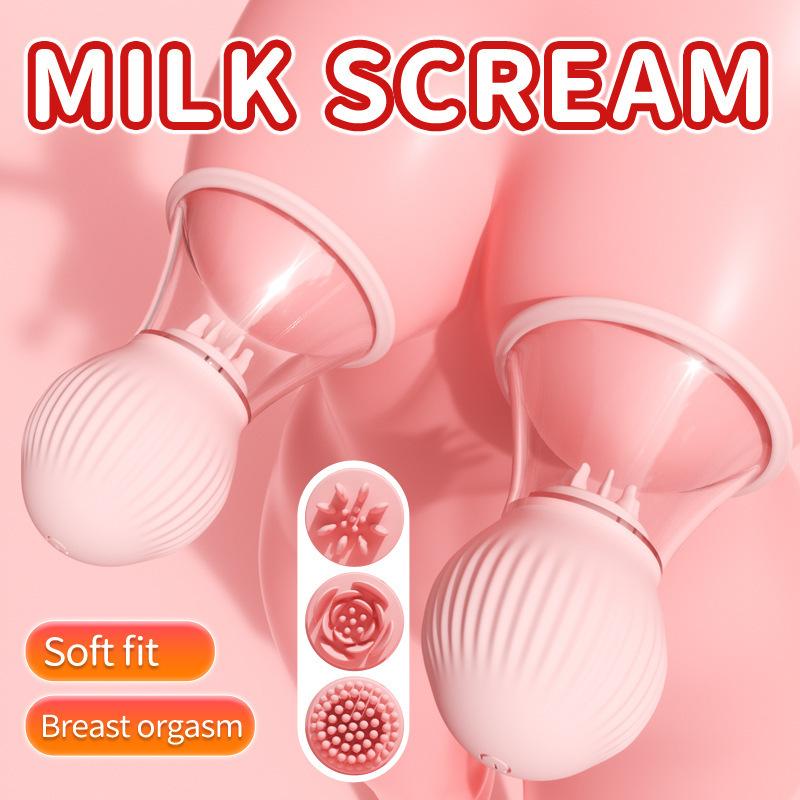Nipple Sucker Sucking Stimulator With 360-Degree Rotation Mode Breast G-Spot Massager Adult Sex Toys Female Couple Breast Sucker