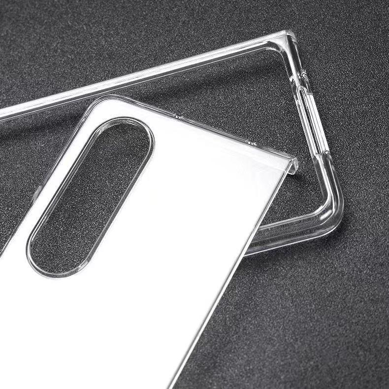 Ultra-Thin, Anti-Drop Transparent Protective Case for Samsung Z Fold 4