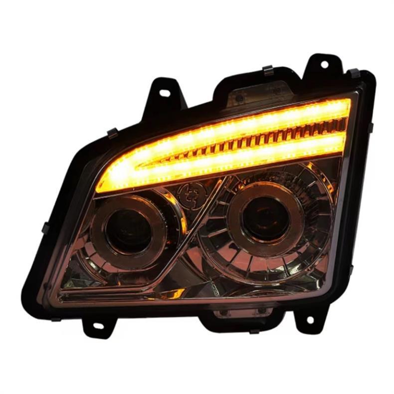 Dual-Lens LED Super Bright Headlight Assembly for Jiefang JH6