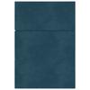 Folding Sofa Bed 120 x 67 x 45 cm Blue