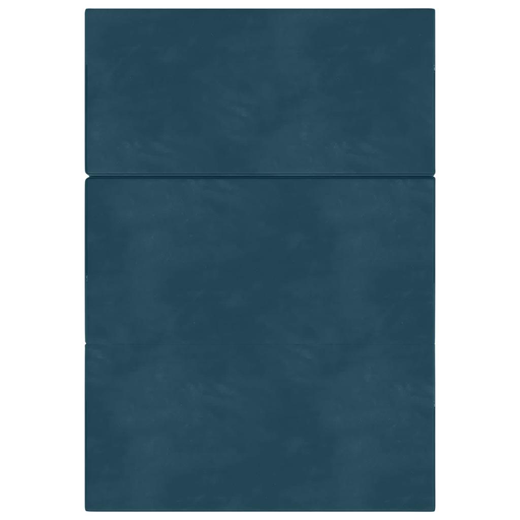 Folding Sofa Bed 120 x 67 x 45 cm Blue