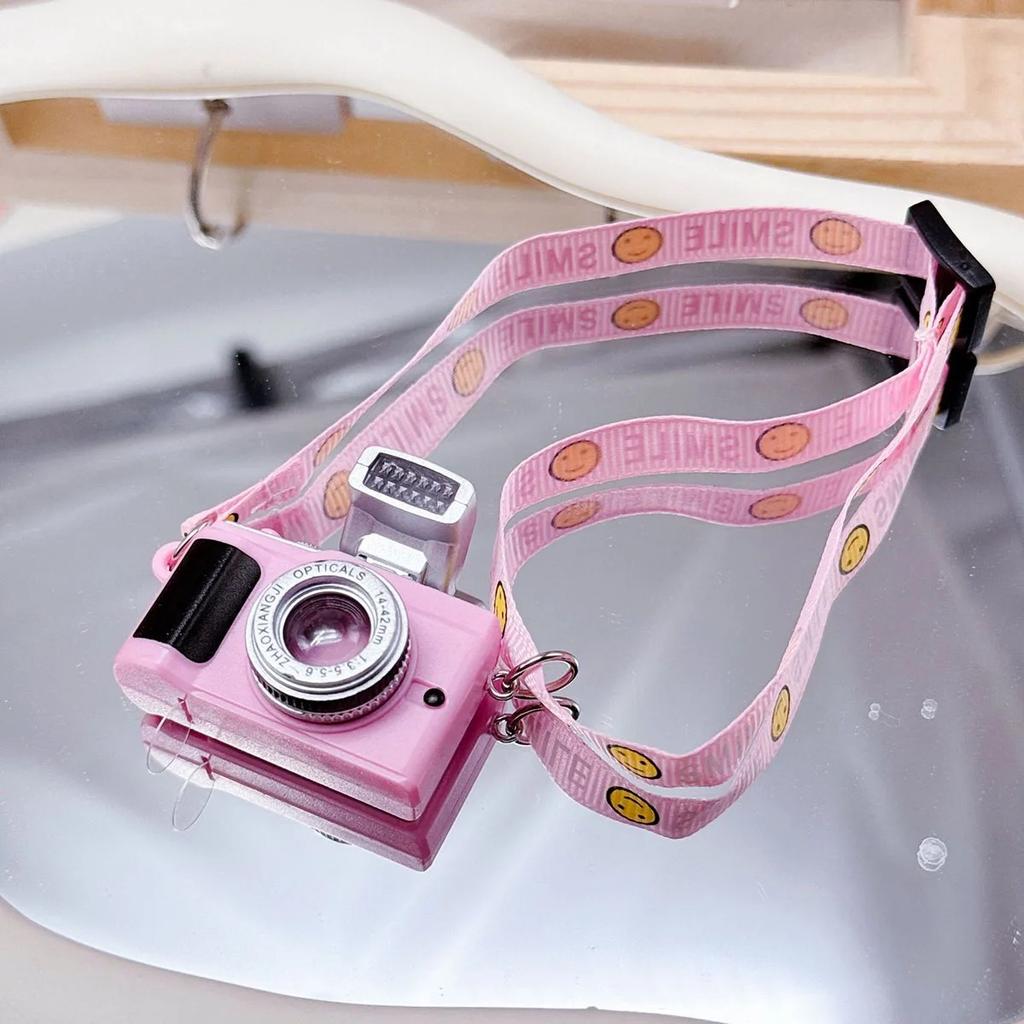 Miniature Doll Simulation Toys Camera Cute Decoration For Dollhouse Decoration Labubu Accessories Gift For Girl