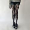 Vintage Lace Flower Mesh Stockings For Women With Sheer Hollow Floral Design For Spring Fashion