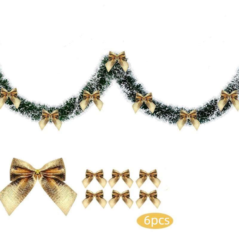 1 STÜCK 2M Weihnachtsbaum Lametta Girlande Weihnachtsdeko für Zuhause 2026 Metallische Twist Girlande Weihnachtsornament Neujahrsparty Deko