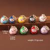 Bring Wealth Lucky Cat Keychain Creative Gift Car Bag Pendant Key Chain Cat Bells Pendant