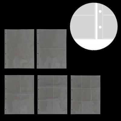10 Stück Klarsichthüllen 110G Klarsichthüllen Fotoalbum Ordner