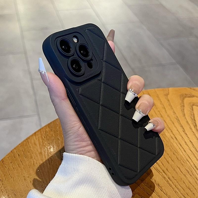 Weiche Flüssigsilikon-Telefonhülle für iPhone 11 12 13 14 15 Pro Max Plus XS X XR Max Stoßfeste Stoßstangenrückseitenhülle