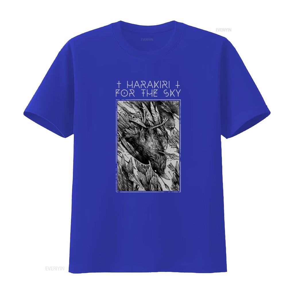 Harakiri For The Sky Falling Bird T Shirt Unique Art Print Design High Quality Fabric Perfect Fashion Forward Individuals