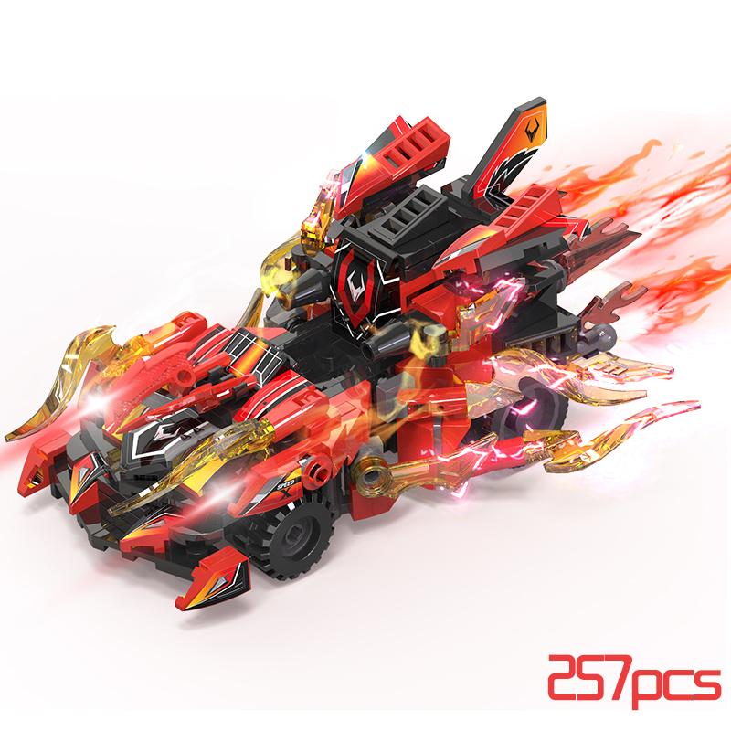 2024 Hot MOC Speed City Car Building Block Sets Racer Classic Supercar Vehicle Model Construction Toys For Christmas Gift