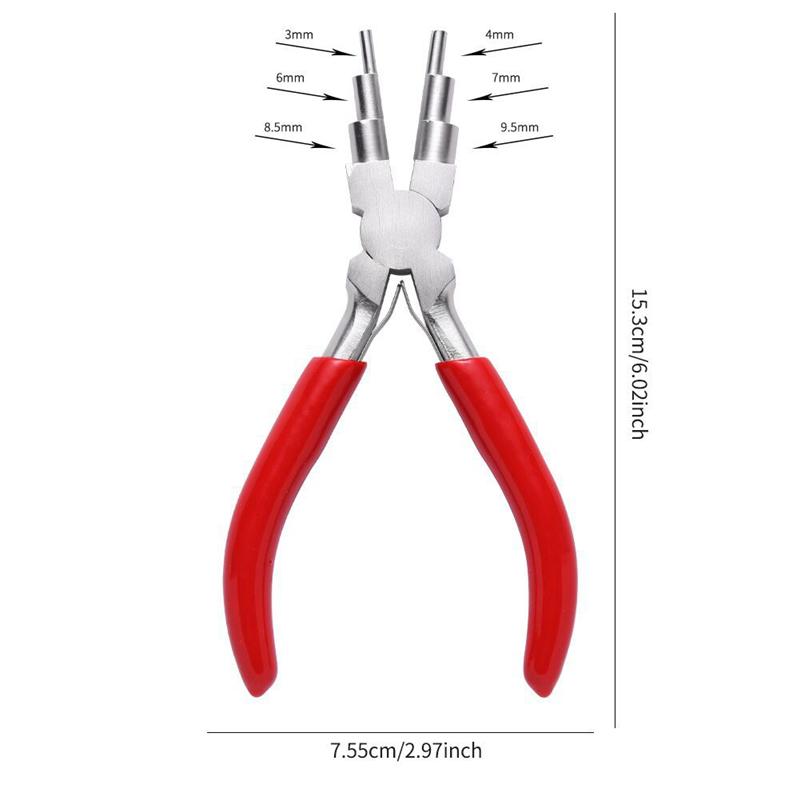 Good-1Pcs Jewelry Pliers Tool Carbon Steel Round Nose Pliers For DIY Jewelry Making Tool Handmade Accessories