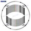 For V4 1199 899 1098 848 1199 1198 1299 Motorcycle 17 Inch Racing Wheel Sticker Decal Reflective Hub Rim Decorative Stickers