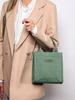 David Jones women's small green trunk bag