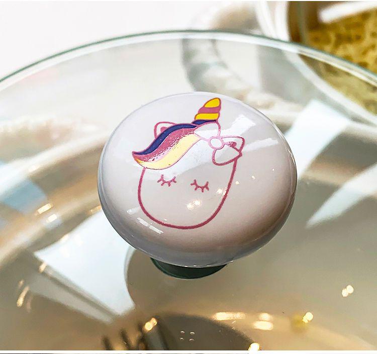 Korean Style Cute Heart Ceramic Noodle Bowl with Lid for Dorm or Bedroom Microwave Use