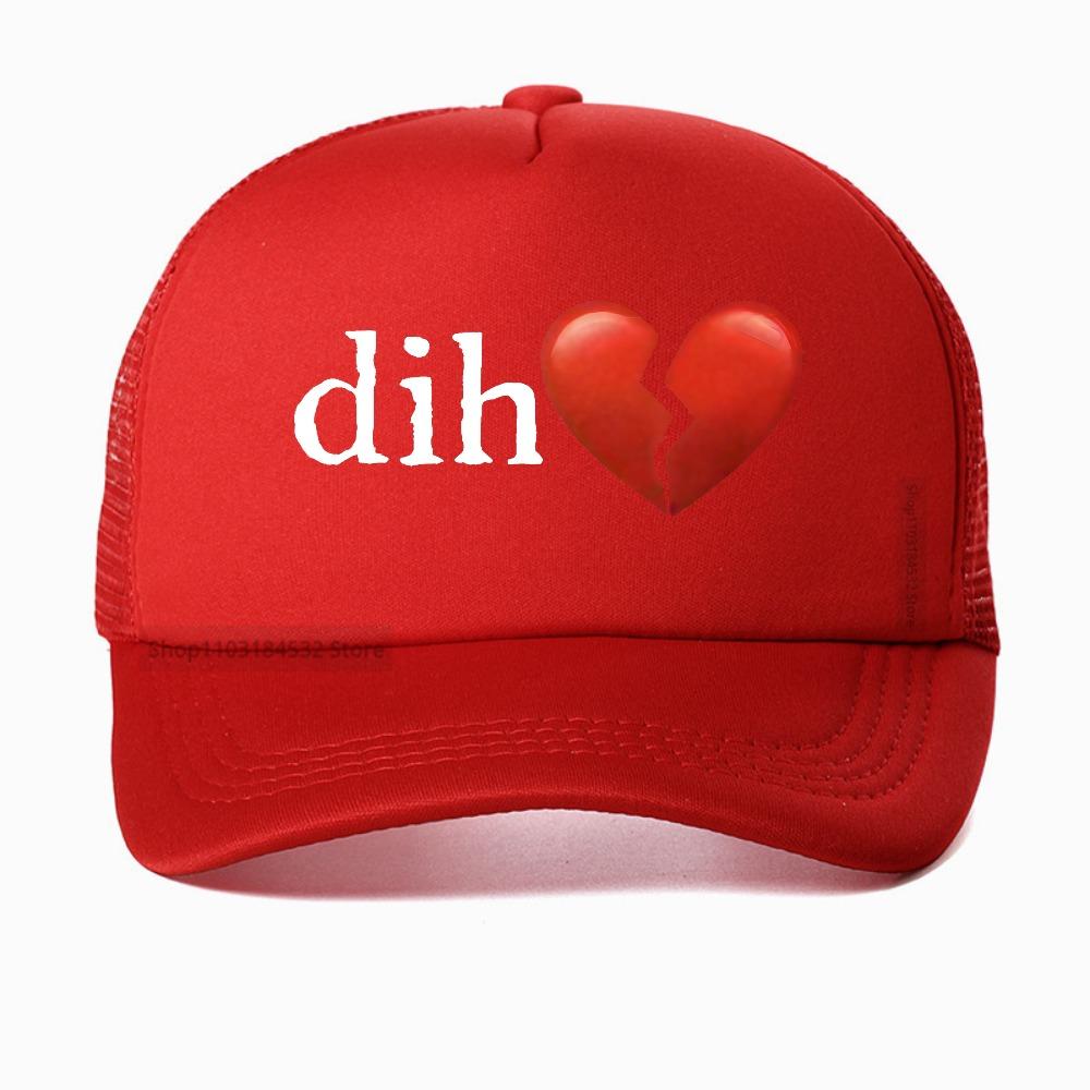 

Funny Dih Meme baseball cap Unisex Women Street Fashion Trend mesh sun hat Summer Casual Breathable adjustable snapback hats Adjustable