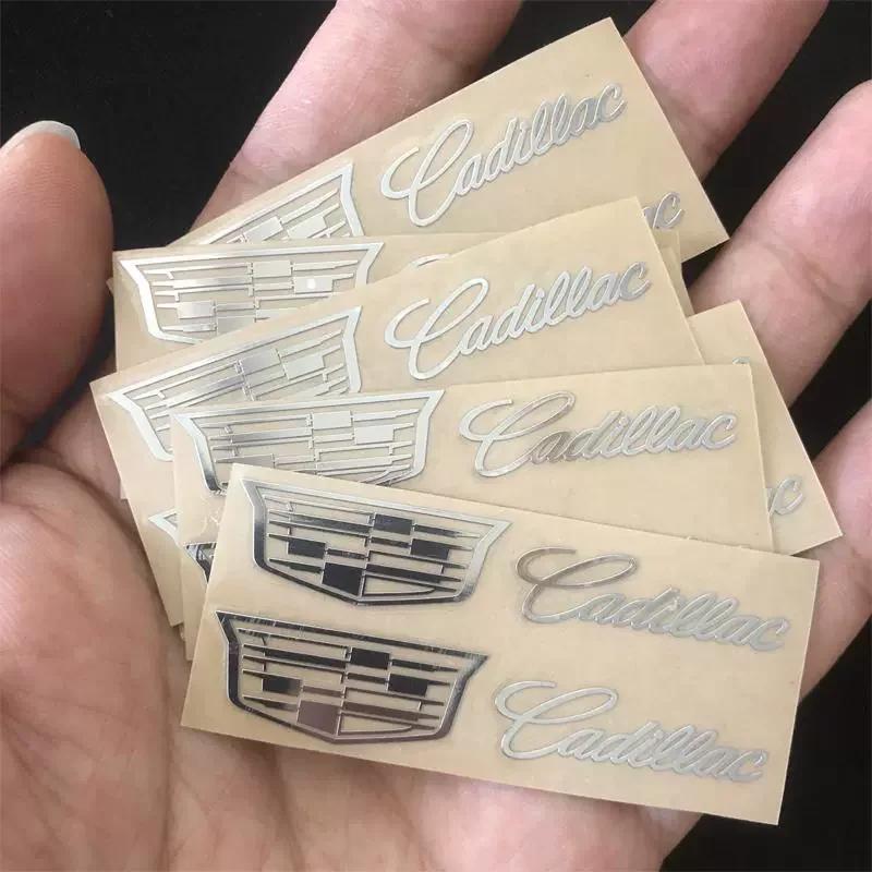 Auto Metall-Emblem Wischer-Aufkleber Reflektierende Styling-Aufkleber für Cadillac Escalade CTS ATS SRX XT4 XT5 XT6 STS XTS SLR CT4 CT5 CT6