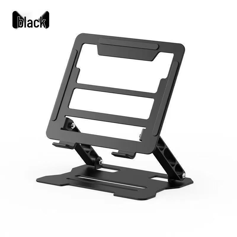 Adjustable Rotatable Metal Laptop Stand with Cooling Riser for Gaming
