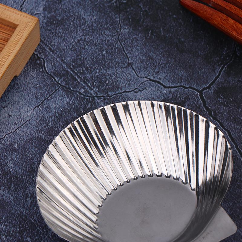 1/2Pcs Multifunctional Stainless Steel Oyster Dishes Grillable Baked Clams Scallop Seafood Oysters Grilling Pan Reusable