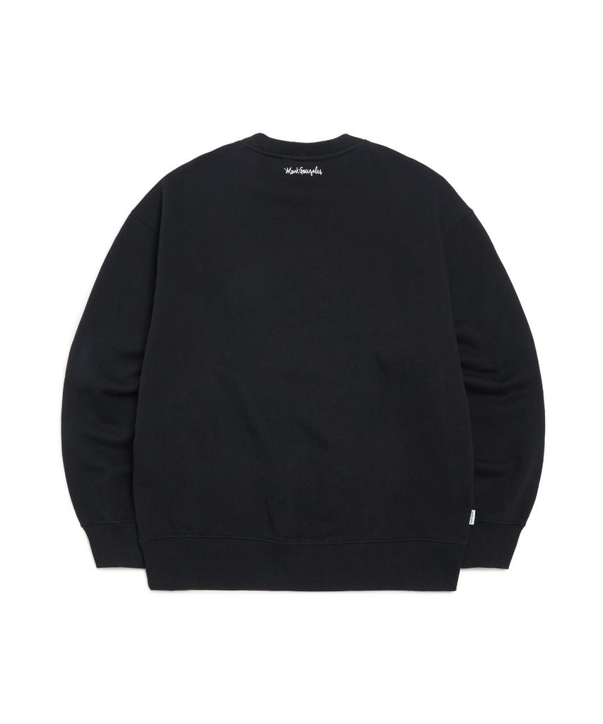 Mark Gonzales New Angel Logo Sweatshirt - Black
