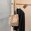 Spring and summer new versatile fashion small fresh shoulder bag large capacity little fairy simple printed bucket bag