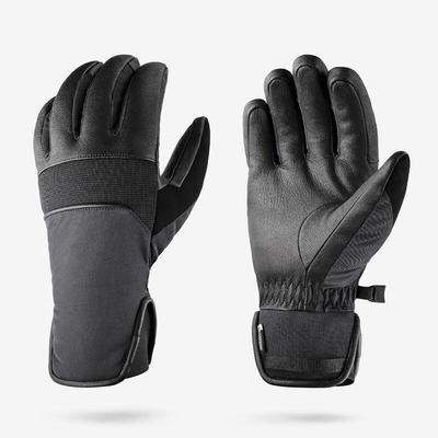 Decathlon Men's Winter Leather Gloves