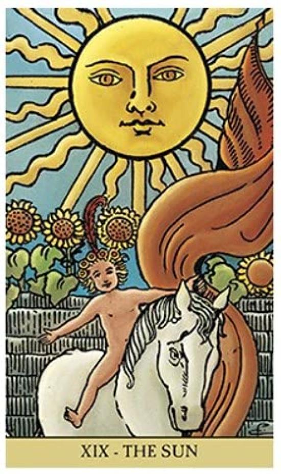 Kancharo Tarot Cards 78 Pieces Tarot Fortune Telling Wise Spirit Japanese Tarot Card Basic Instructions Pouch Included [Radiant Tarot] & (Genuine