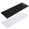 Keyboard Sticker Japanese Waterproof White Letter for Notebook Desktop PC Computer
