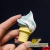 3D Cartoon Ice Cream Cone Cake Refrigerator Magnet Toy Decoration Accessories