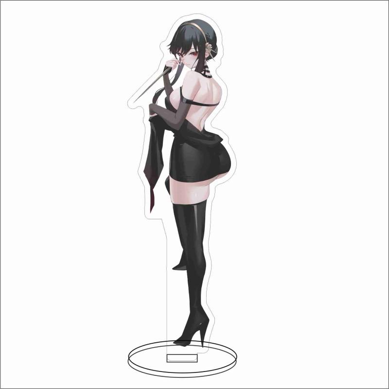 15CM SPY×FAMILY Anime Figure Yor Forger Cosplay Sexy Style Acrylic Stands Model Tabletop Decor Props Standing Sign Fans