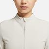 Nike Solid Color Zip Collar Jacket Women Jacket Beige DQ6002-104