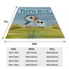 Puffin Rock und die neuen Freunde Cartoon Accessoires Decke Superweiche Decken für Sofa 50x60 Zoll Mehrgrößen-Bettüberwürfe