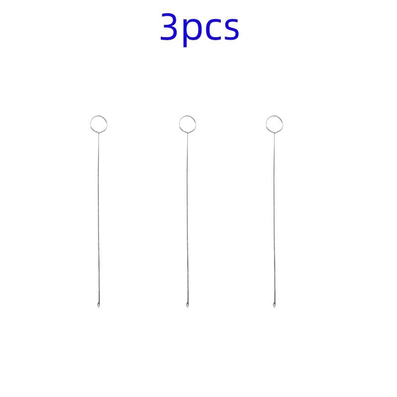 Stainless Steel Sewing Loop Turner Hook For Turning Fabric Tubes Straps Belts Strips For Handmade DIY Home Sewing Tools