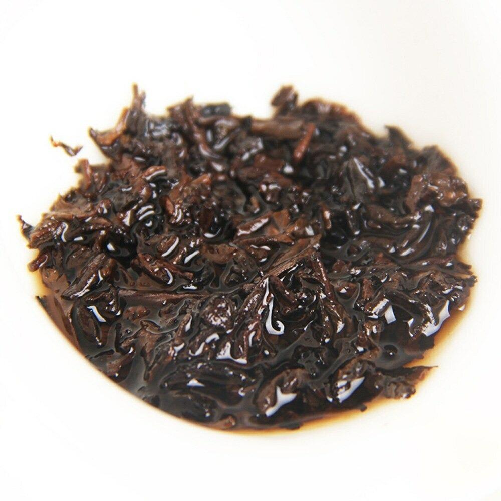 2020 Palace Gold Cake Ripe Puer Tea Yunnan Menghai Big Tree Shu Puerh Tea 200g
