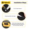 MELLWIN 10 Oz/300 Ml Glass Glue Caulking Gun Cordless Doors & Windows Electric Sewing Gland Tool For Makita 18V Battery Pin