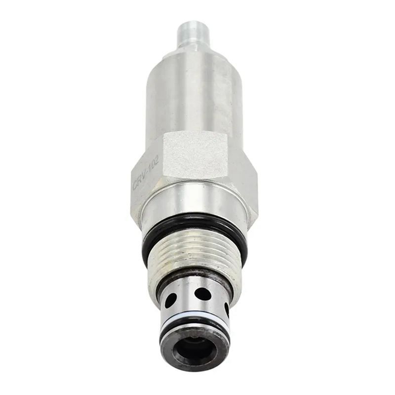 Precise 1 Piece Pressure Relief Loader Control Valve Silver Metal For Case Loader Backhoe 580L 580SM Loader Landscaper