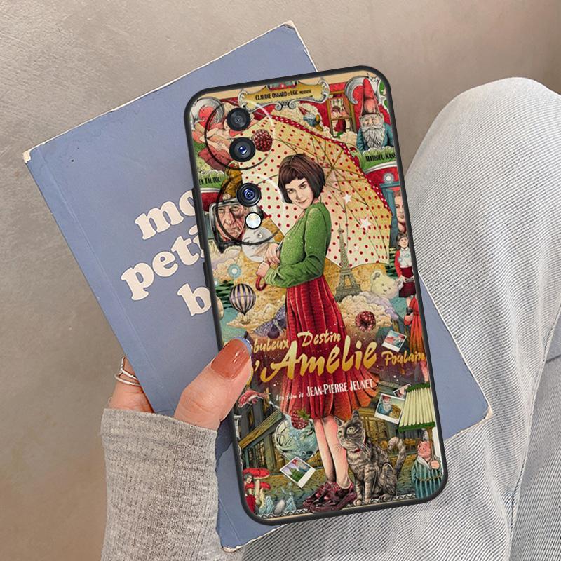 Amelie Movie Poster Case For Honor Magic 8 7 6 5 Pro Cover For Honor 400 200 X9c X9b X9a X8a X8b 50 70 90 Lite