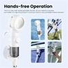 Upgraded Portable Camping Shower Pump Rechargeable 4000mAh Digital Display Electric Shower Beach Dormitory with Hose And Hook