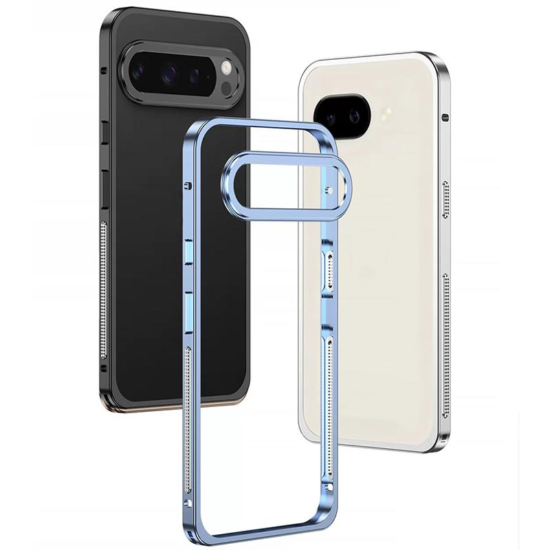 Aluminium Alloy Frame Bumper Case For Google Pixel 10 Pro XL 9 Pro XL 7 8 Pro 11 Pro XL Metal Lens Protection Cover Shockproof