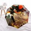1pc Shadow the Hedgehog Durable Cartoon Folding Umbrella, Portable Compact Umbrella for Men and Women G078