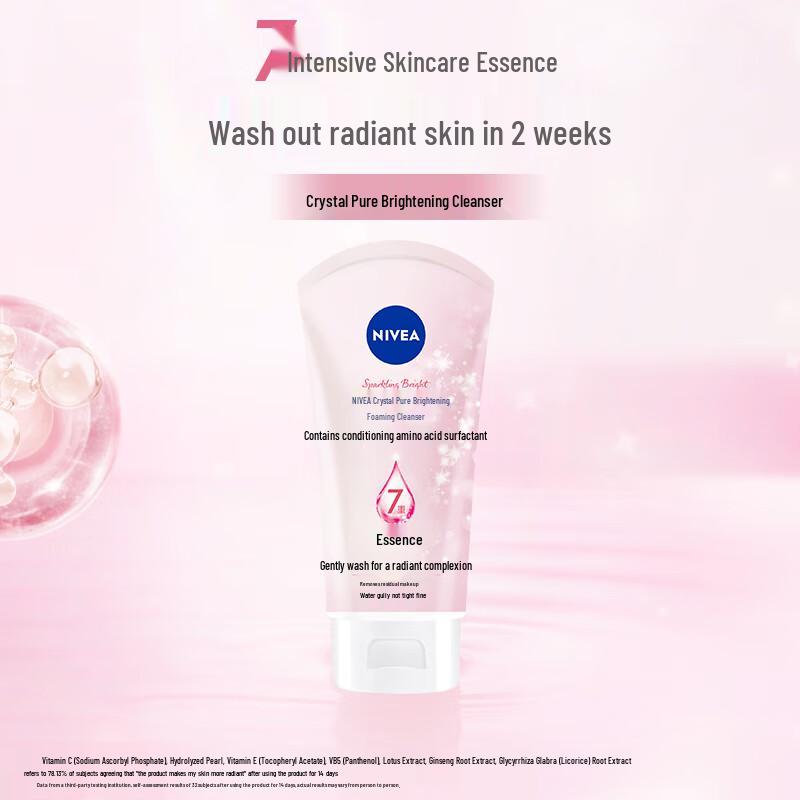 Nivea Crystal Brightening Foam Cleanser