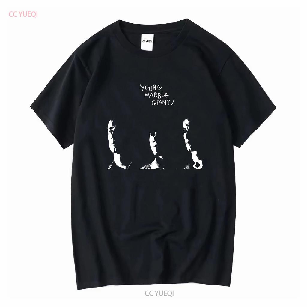 Young Marble Giants T Shirt Post Punk Vintage Washed Stylish Breathable Stretched Versatile Fashion Casual Unisex Streetwear