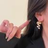 Ear Jewelry Bell Grape Shape Earrings French Style Elegant Earrings Pearl Drop Earrings  Party