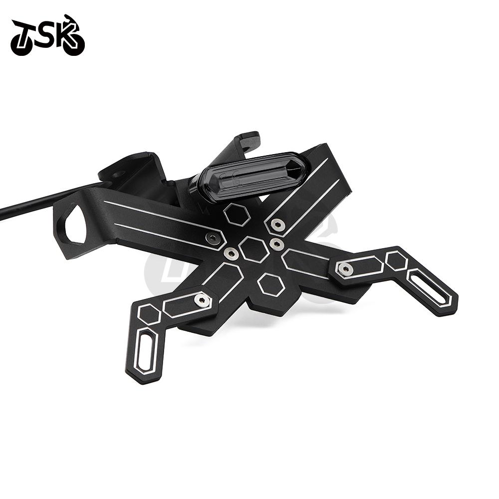 License Plate Holder LED Light For YAMAHA MT07 MT 07 2014-2020 Motorcycle Tail Tidy Fender Eliminator Rear Bracket FZ07