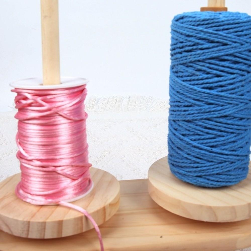 Wooden Wool Yarn Winding Axis Frame Detachable Yarn Holder Winding Machine  Knitting Crochet