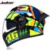 Jiekai Electric Motorcycle Helmet Men's and Women's Full Helmets Double Lenses Full Overlay Street Car Bluetooth Universal in All Seasons