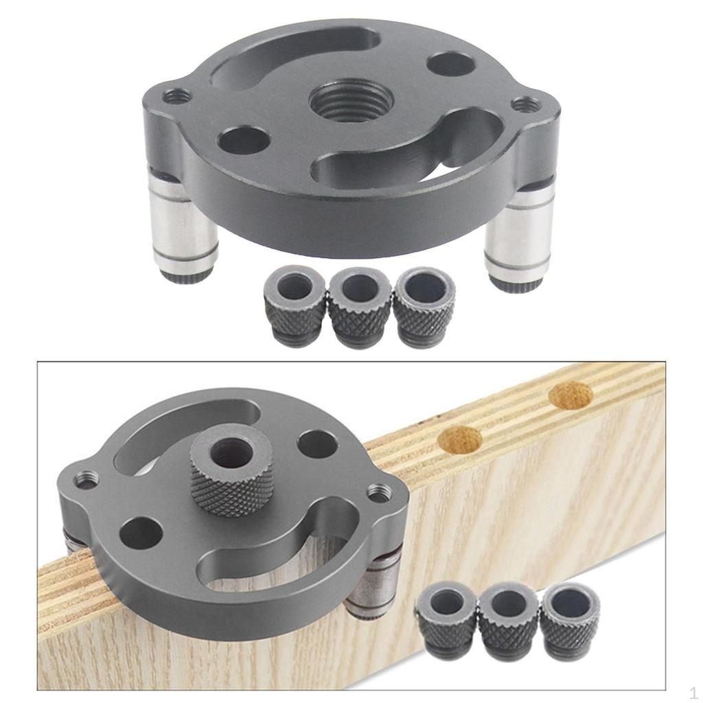 6/8/10mm Vertical Pocket Hole Self Centering Dowelling Puncher Drill for Woodworking