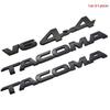 4-Piece Frosted Black ABS Door & Fender Letter Decals for Pickup Trucks