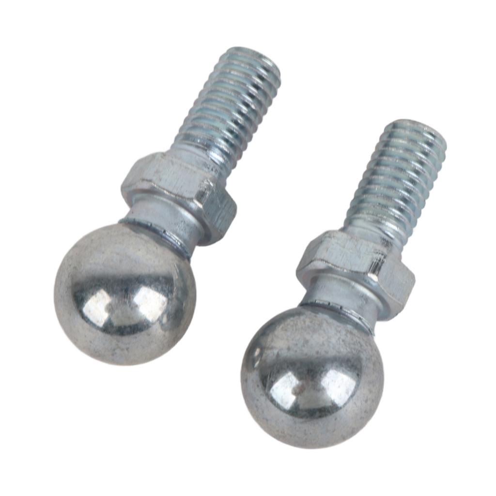 2 Pcs Car Iron Ball Stud Bolt M8 for Gas Struts Ball Ended Bonnet